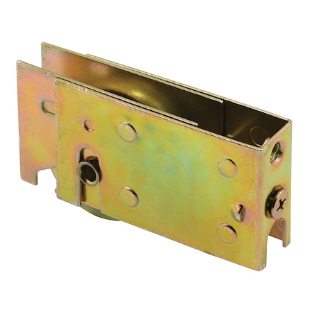 Prime-Line 1-1/2 in. Steel Roller Assembly, Plain Back (Single Pack) D 1759